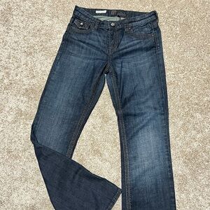 Kut from the Kloth Dark Wash Straight Leg Jeans